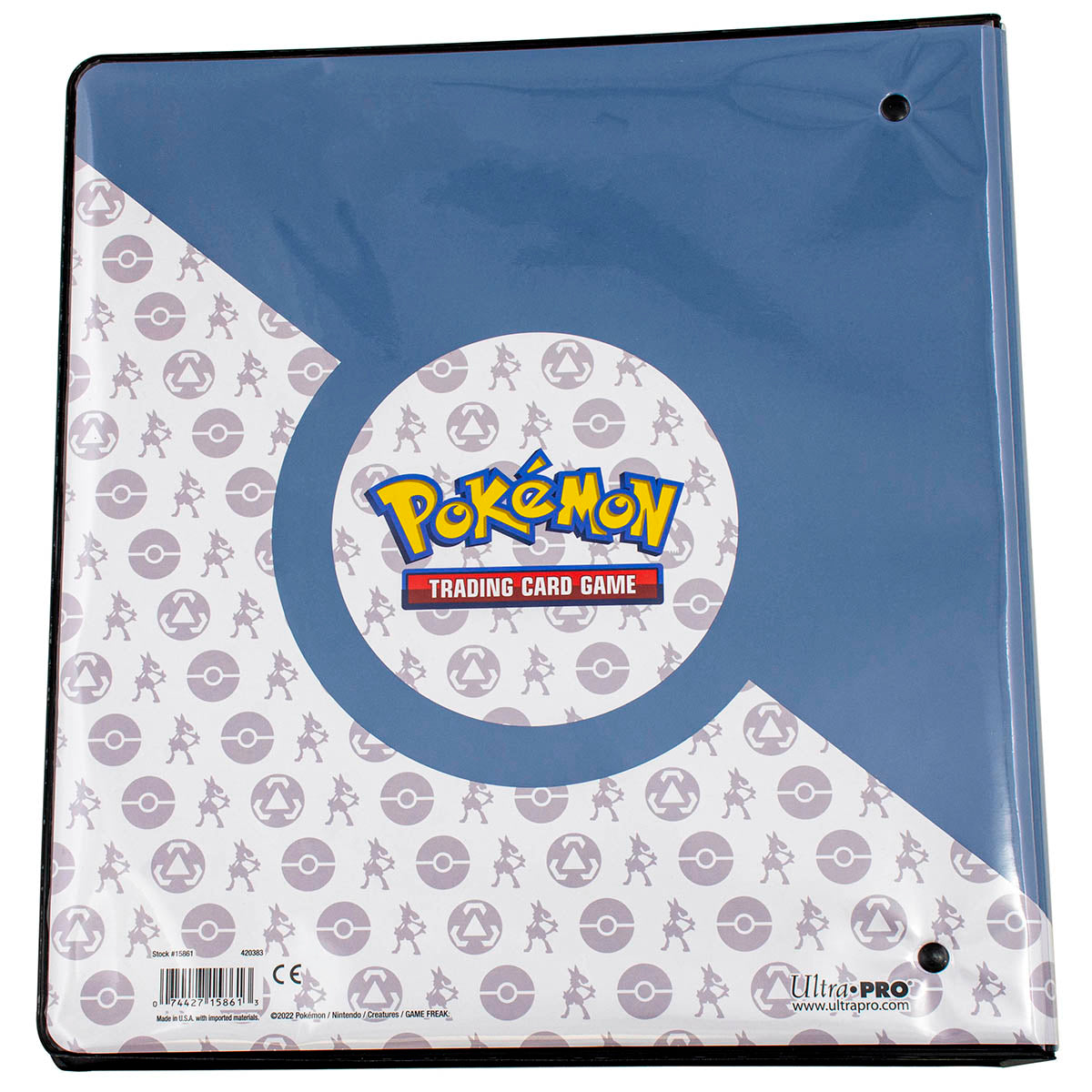 2” Lucario 3-Ring Album for Pokémon | Nexcstoioe