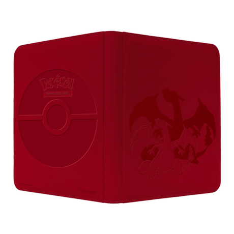 Elite Series: Charizard 9-Pocket Zippered PRO-Binder for Pokemon | Nexcstoioe