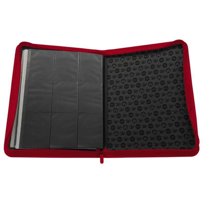 Elite Series: Charizard 9-Pocket Zippered PRO-Binder for Pokemon | Nexcstoioe