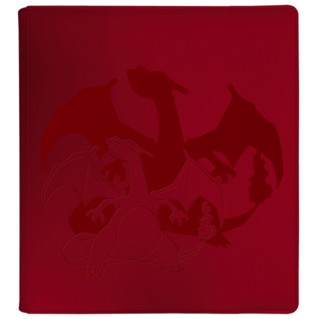 Elite Series: Charizard 12-Pocket Zippered PRO-Binder for Pokemon | Nexcstoioe