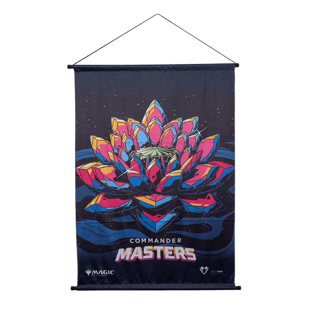 Commander Masters Jeweled Lotus Wall Scroll for Magic: The Gathering | Nexcstoioe