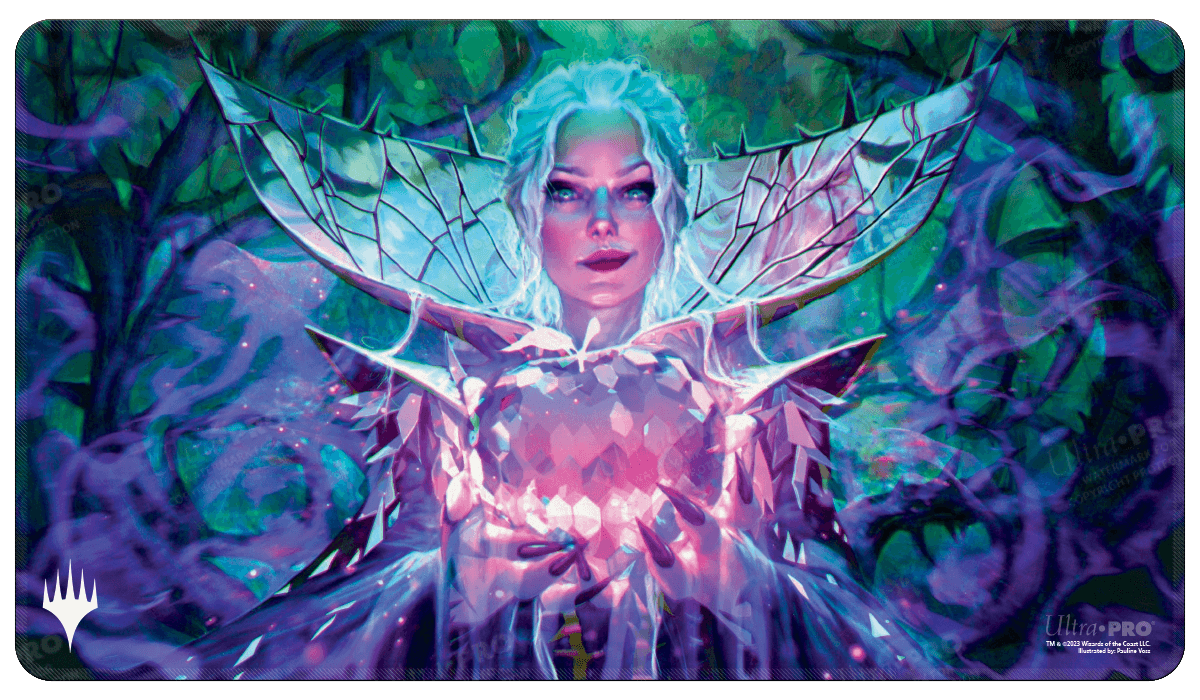 Wilds of Eldraine Crystal Apple AR Enhanced Holofoil Standard Gaming Playmat for Magic: The Gathering | Nexcstoioe
