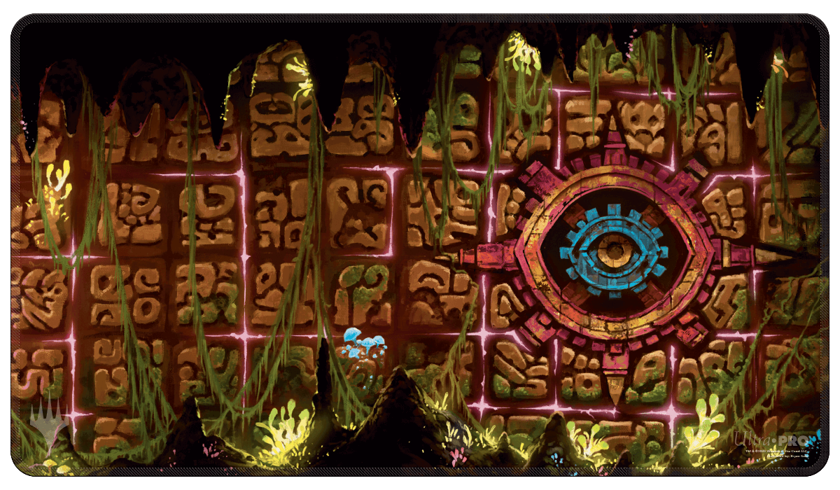 The Lost Caverns of Ixalan Ruins Symbol Holofoil Playmat for Magic: The Gathering | Nexcstoioe