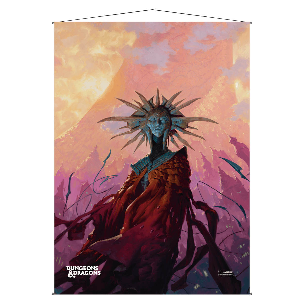 Planescape: Adventures in the Multiverse for Dungeons & Dragons Wall Scroll - Sigil and the Outlands Standard Cover Artwork v3 | Nexcstoioe