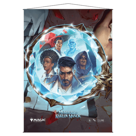 Murders at Karlov Manor Booster Box Art Wall Scroll for Magic: The Gathering | Nexcstoioe