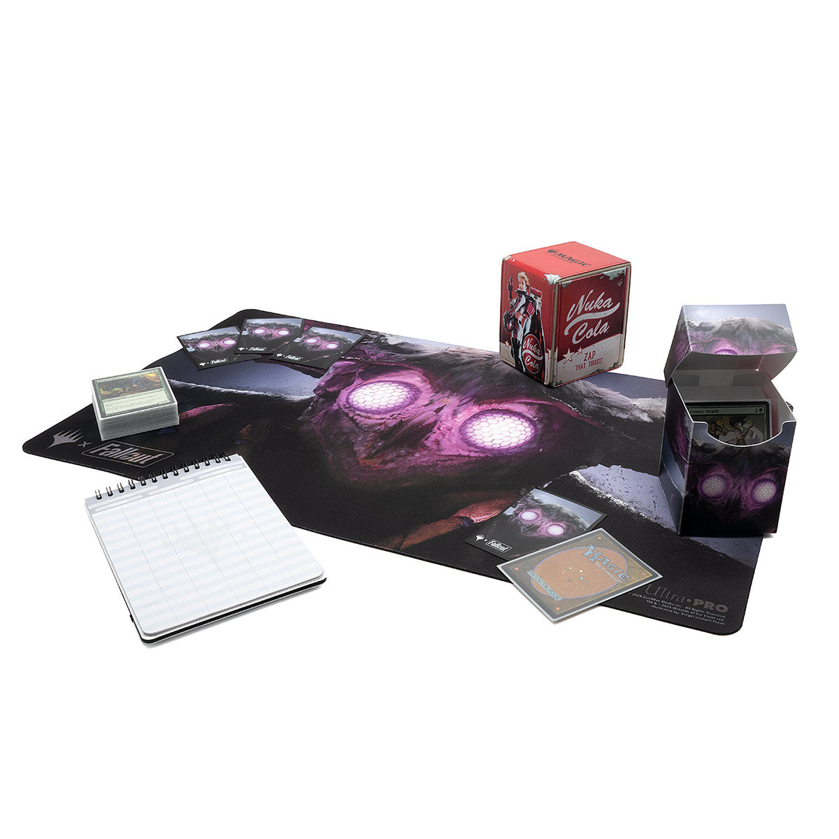 Fallout The Wise Mothman Standard Gaming Playmat for Magic: The Gathering | Nexcstoioe