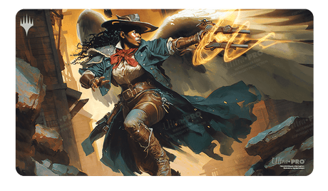 Outlaws of Thunder Junction Archangel of Tithes Standard Gaming Playmat for Magic: The Gathering | Nexcstoioe