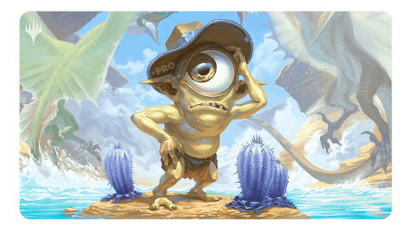 Outlaws of Thunder Junction Fblthp, Lost on the Range Standard Gaming Playmat for Magic: The Gathering | Nexcstoioe