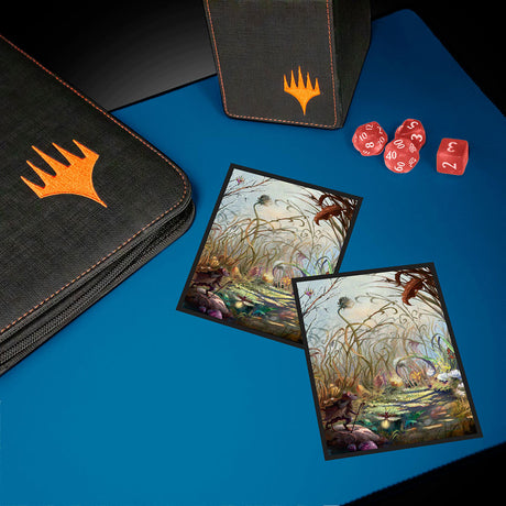 Bloomburrow Season Lands: Plains Summer Deck Protector Sleeves (100ct) White for Magic: The Gathering Lifestyle | Nexcstoioe 