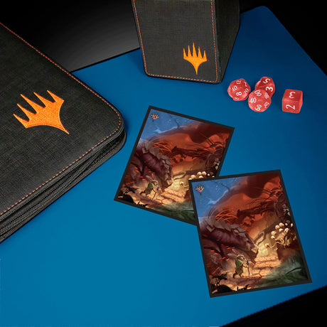 Bloomburrow Season Lands: Three Tree Summer Deck Protector Sleeves (100ct) for Magic: The Gathering | Nexcstoioe Lifestyle