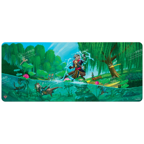 Bloomburrow Key Artwork  6ft Table Playmat for Magic: The Gathering Front | Nexcstoioe