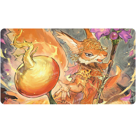 Bloomburrow Hazel of the Rootbloom Standard Gaming Playmat for Magic: The Gathering Front | Nexcstoioe 