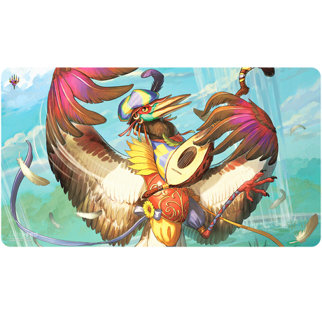 Bloomburrow Zinnia, Valley’s Voice Playmat for Magic: The Gathering Front | Nexcstoioe