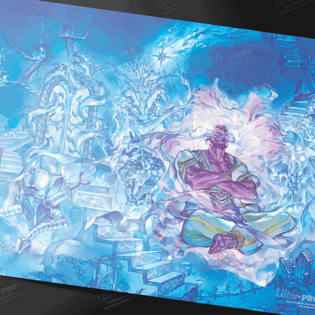 Quests from the Infinite Staircase Standard Art Playmat for Dungeons & Dragons | Nexcstoioe Front