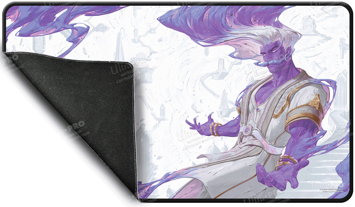 Quests from the Infinite Staircase Black Stitched Alternate Art Playmat for Dungeons & Dragons | Nexcstoioe