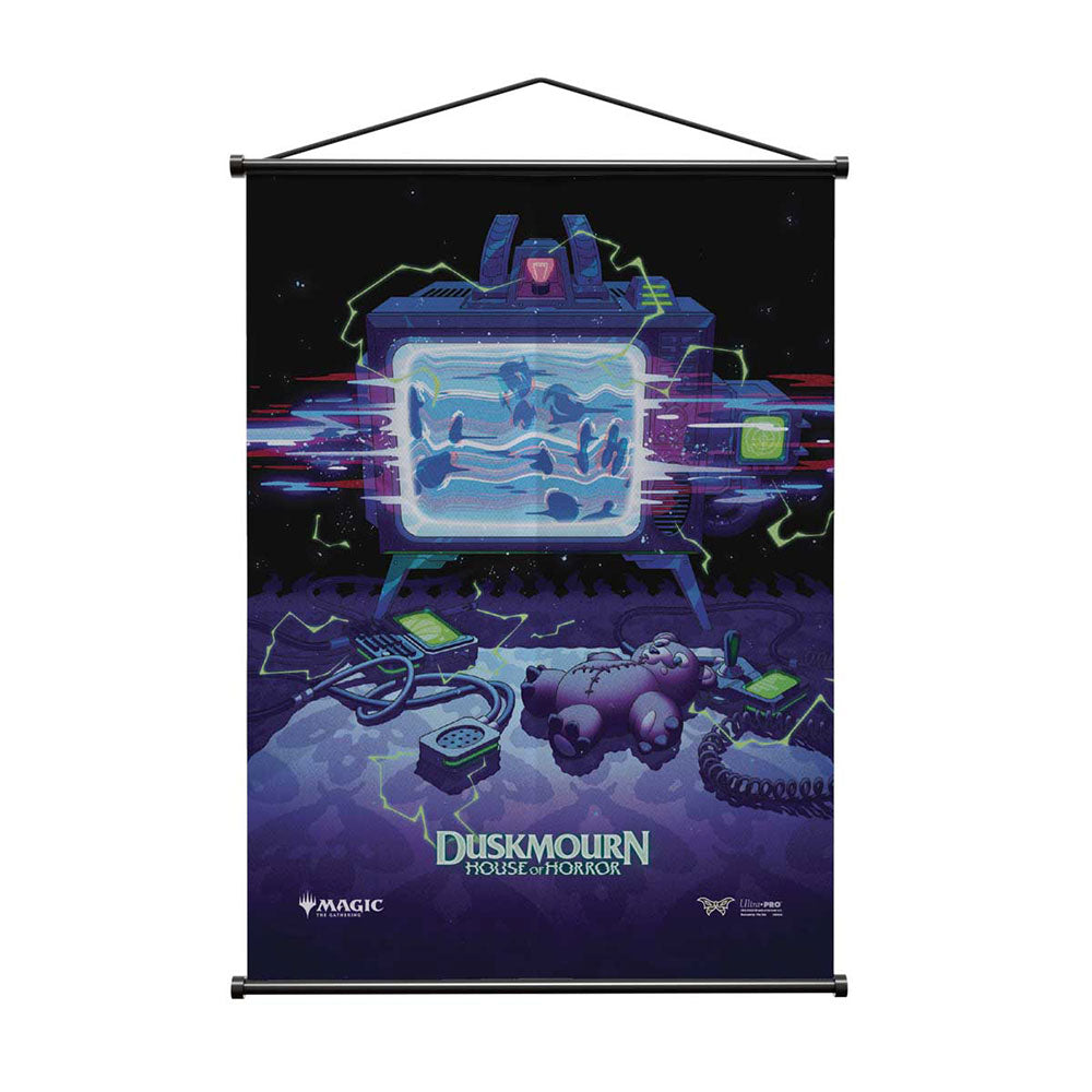 Duskmourn Packaging Prerelease Key Art Wall Scroll for Magic: The Gathering Front | Nexcstoioe