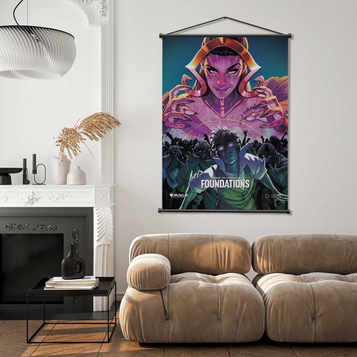 Foundations Liliana Wall Scroll for Magic: The Gathering Lifestyle | Nexcstoioe