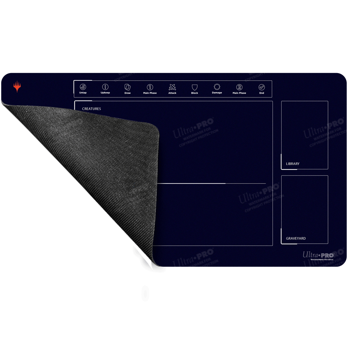 Foundations Learn To Play 1-Player Playmat for Magic: The Gathering Back | Nexcstoioe
