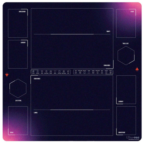 Foundations Learn To Play 2-Player Battlemat for Magic: The Gathering Front | Nexcstoioe