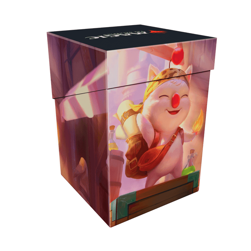 Magic: The Gathering®—FINAL FANTASY™ Stiltzkin, Moogle Merchant 100+ Deck Box Back