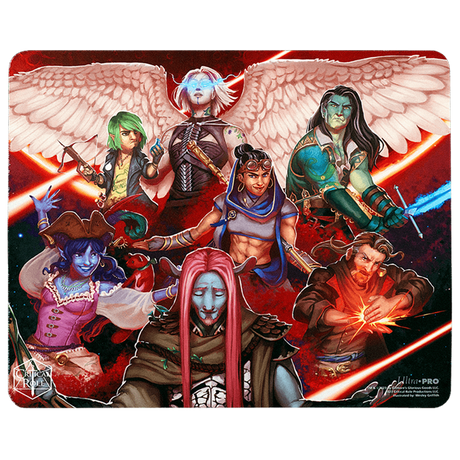 Critical Role Live Show Printed Mousepad - Character Reveal Version | Nexcstoioe