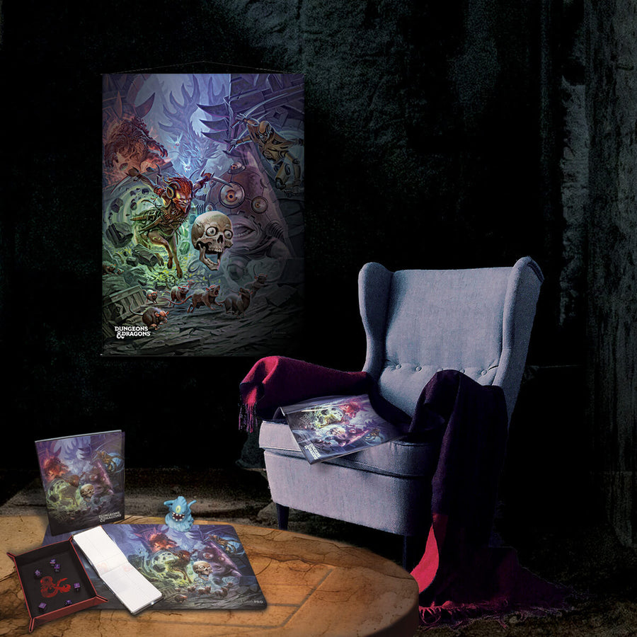 Planescape: Adventures in the Multiverse for Dungeons & Dragons Character Folio - Morte’s Planar Parade Standard Cover Artwork v2 | Nexcstoioe