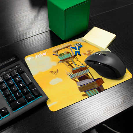 Magic: The Gathering Universes Beyond x Fallout Mousepad - Command Tower | Nexcstoioe