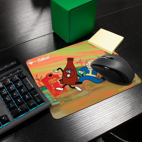 Magic: The Gathering Universes Beyond x Fallout Mousepad - [Fallout] | Nexcstoioe