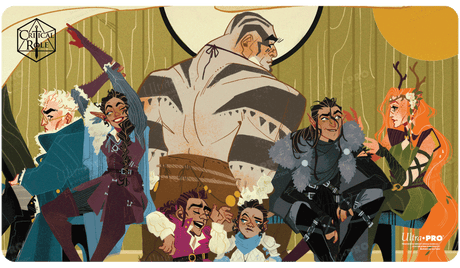 Critical Role PoD Stitched Edge Playmat - Cover of Vox Machina Origins III #2 | Nexcstoioe