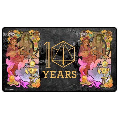 Critical Role 10th Anniversary Stitched Edge Playmat - Sam Front | Nexcstoioe
