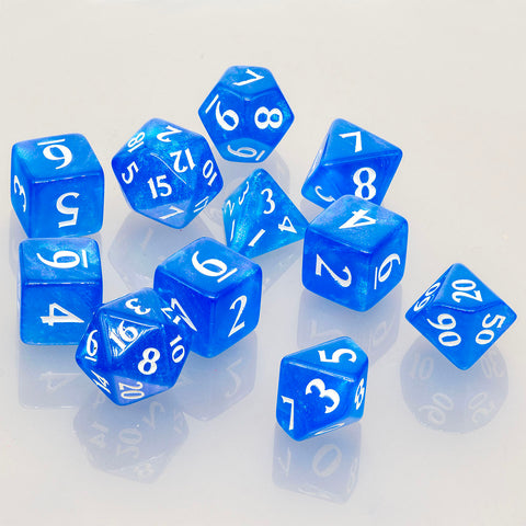 Eclipse Acrylic RPG Dice Set (11ct) | Nexcstoioe