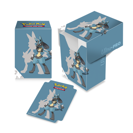 Lucario Full-View Deck Box for Pokémon | Nexcstoioe