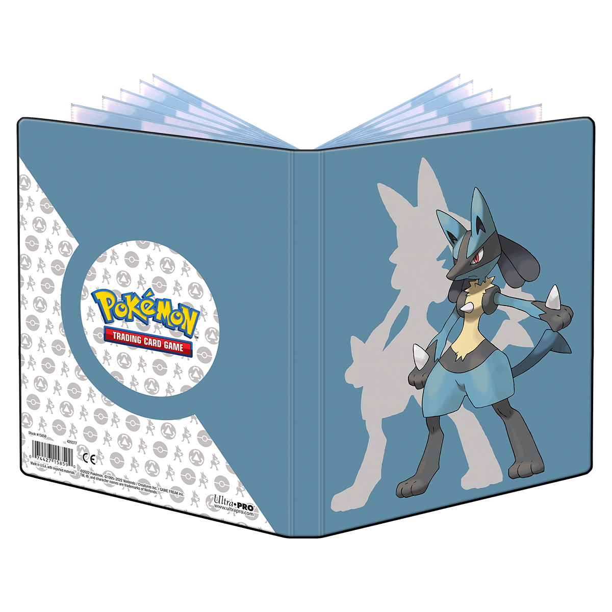Lucario 4-Pocket Portfolio for Pokémon | Nexcstoioe
