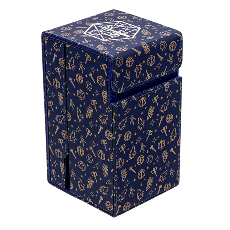 Critical Role Bells Hells Pattern Printed Leatherette Dice Tower | Nexcstoioe