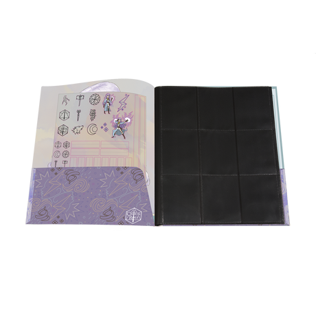 Critical Role Bells Hells Imogen Temult RPG Folio with Stickers for Dungeons & Dragons | Nexcstoioe