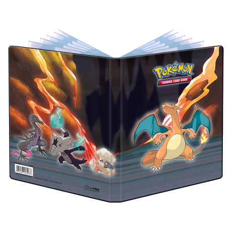 Gallery Series Scorching Summit 4-Pocket Portfolio for Pokemon | Nexcstoioe
