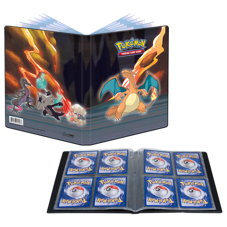 Gallery Series Scorching Summit 4-Pocket Portfolio for Pokemon | Nexcstoioe