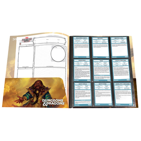 Cleric - Class Folio with Stickers for Dungeons & Dragons | Nexcstoioe