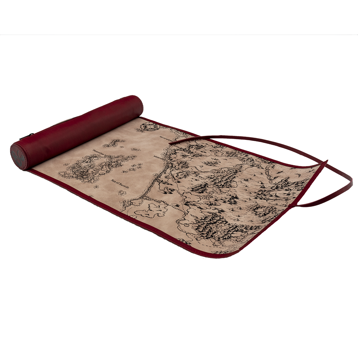 Sword Coast Dice Scroll Map for Dungeons & Dragons | Nexcstoioe