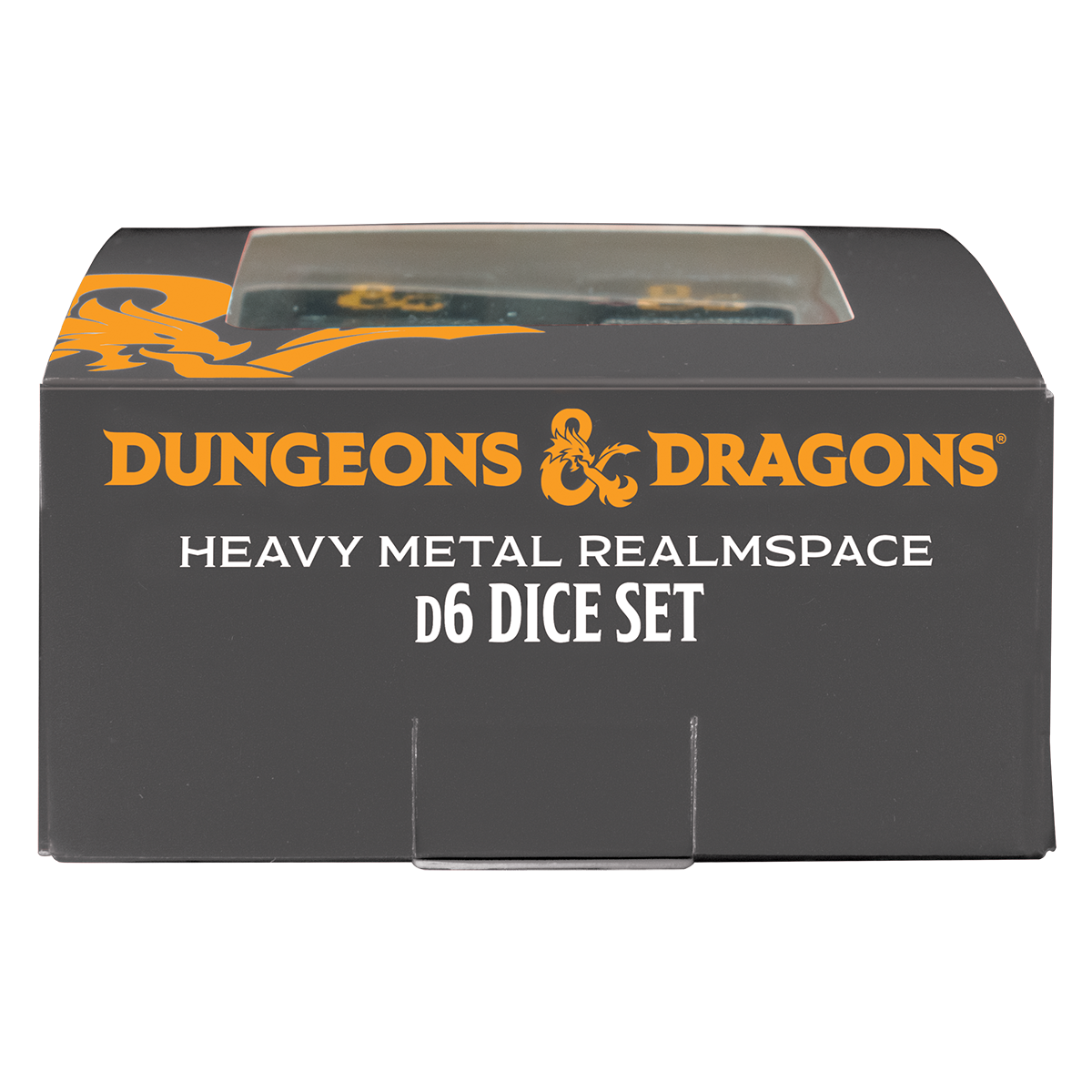 Heavy Metal Spelljammer Realmspace D6 Dice Set (4ct) for Dungeons & Dragons | Nexcstoioe