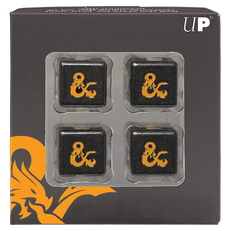 Heavy Metal Spelljammer Realmspace D6 Dice Set (4ct) for Dungeons & Dragons | Nexcstoioe