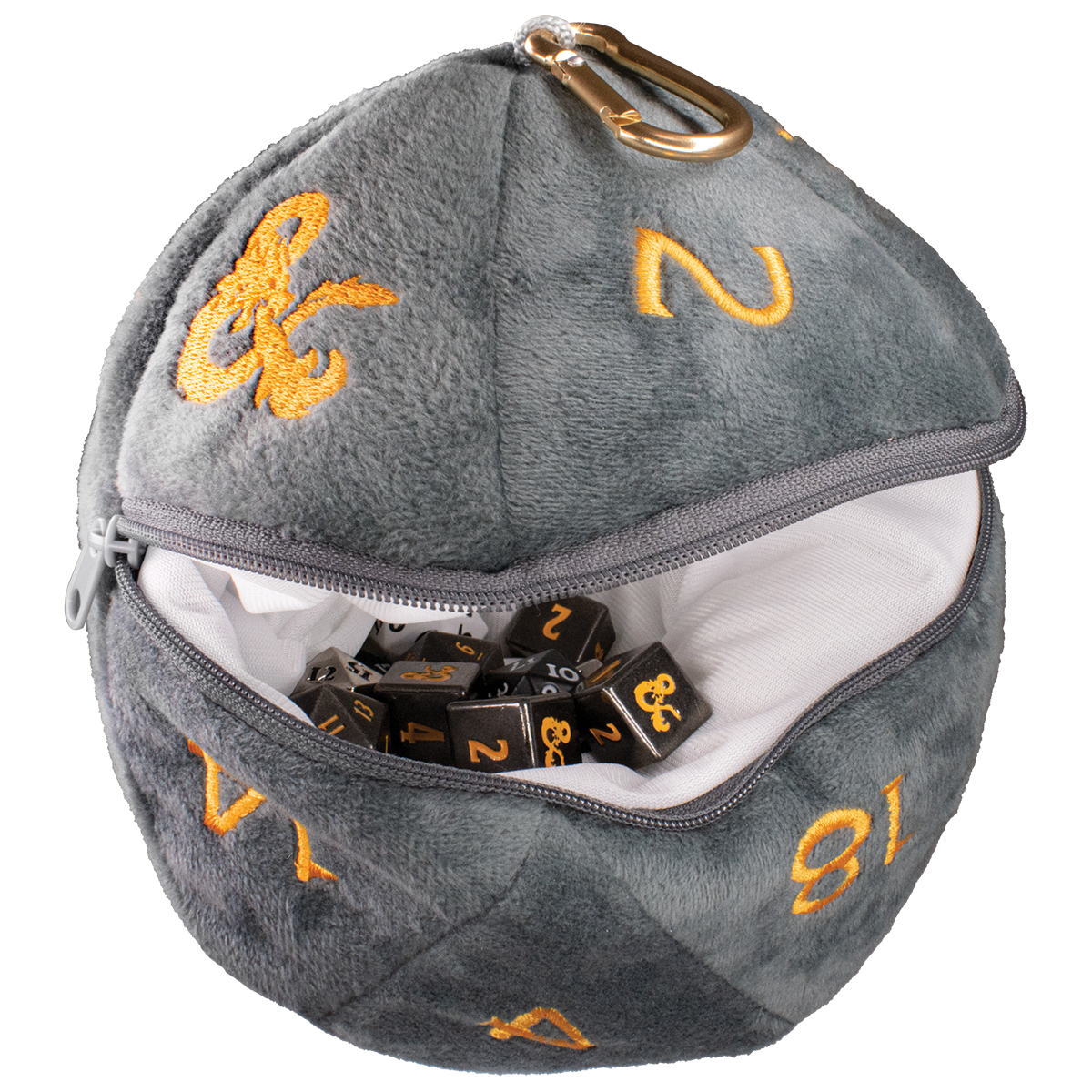Spelljammer Realmspace D20 Plush Dice Bag for Dungeons & Dragons | Nexcstoioe