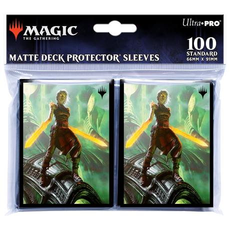 Phyrexia All Will Be One Nahiri, the Unforgiving Standard Deck Protector Sleeves (100ct) for Magic: The Gathering | Nexcstoioe