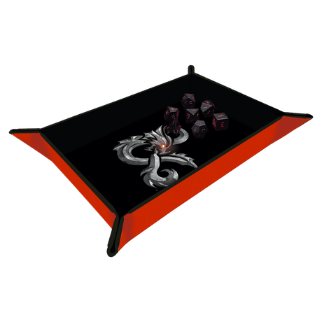Honor Among Thieves Printed Leatherette Foldable Dice Tray for Dungeons & Dragons | Nexcstoioe