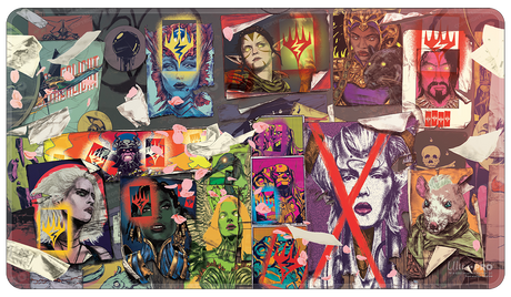 March of the Machine Holofoil Standard Gaming Playmat for Magic: The Gathering | Nexcstoioe