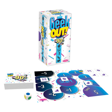 Geek Out! Trivia Party Game: The 90s Edition | Nexcstoioe