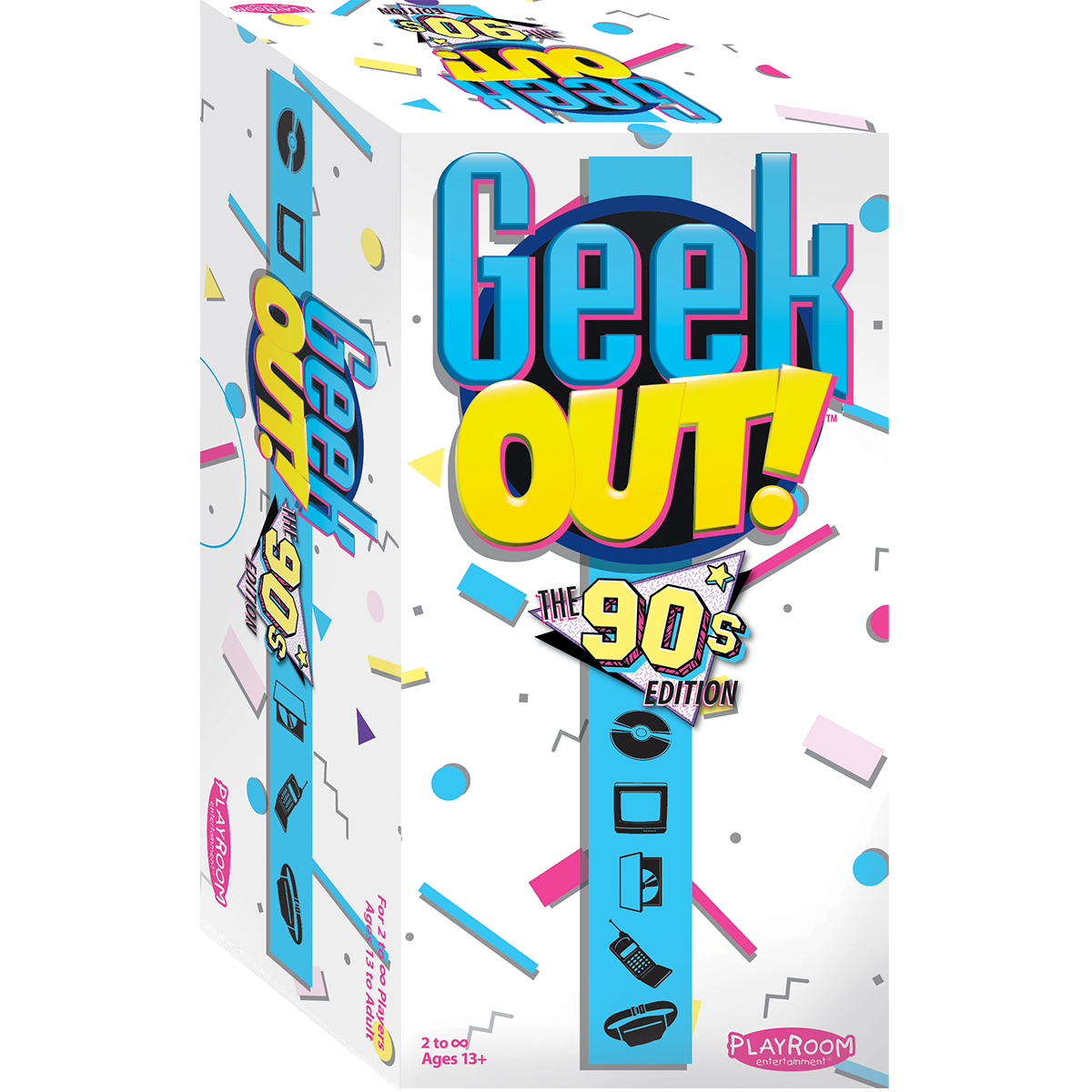 Geek Out! Trivia Party Game: The 90s Edition | Nexcstoioe