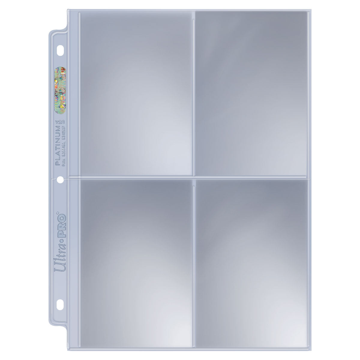 Platinum Series 4-Pocket Pages (25ct) for 3.5" x 5" Cards | Nexcstoioe