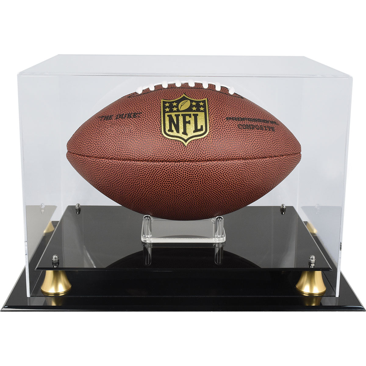 Football Riser Premium Display Case | Nexcstoioe