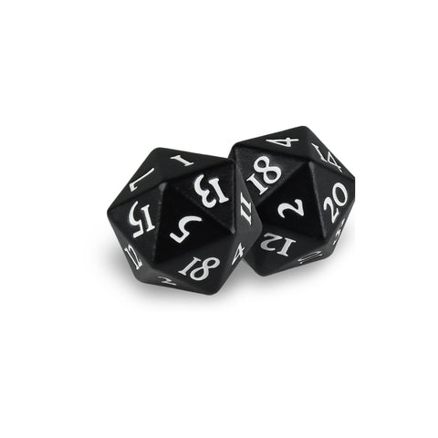 Heavy Metal Dice - D20 2-Dice Set Retail Starter Kit | Nexcstoioe